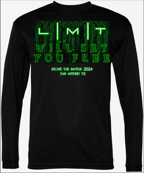 LMT Will Set You Free - Black Long Sleeve